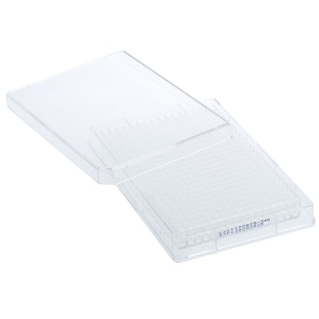 Celltreat Tissue Culture Plate with Lid, Individual, Sterile, 384-Well, PK50 229138